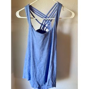 Lululemon cross back built in sports bra top S 6